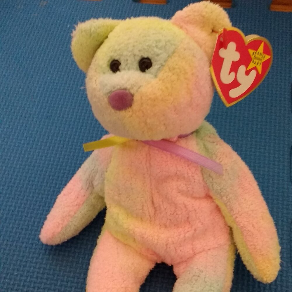 TY Beanie Babies Groovy Bear 1999 Vintage